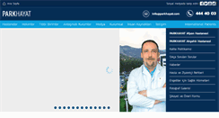 Desktop Screenshot of parkhayat.com